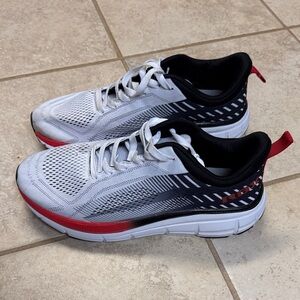 RBX 8.5 Men's Athletic Running Shoes - White and Red